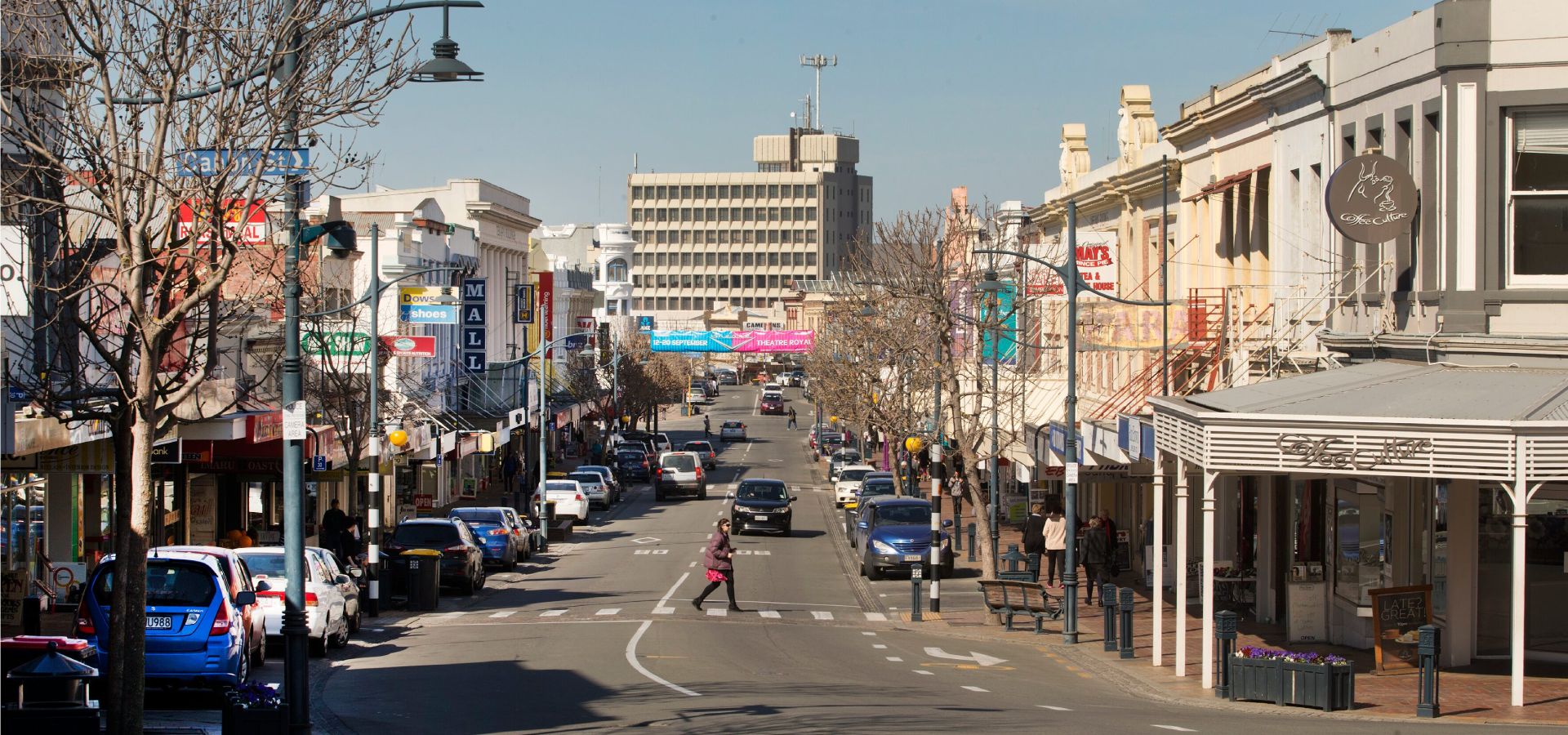 Stafford Street in Timaru